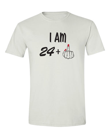 Customizable "I am + Middle Finger T-Shirt
