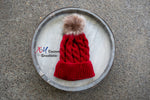 Customizable National Forest Sign Beanie with Pom or Patch