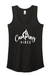 Camping Vibes Ladies' Perfect Tri Racerback Tank