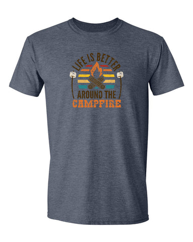 Camping Life is better by the Campfire T-Shirt