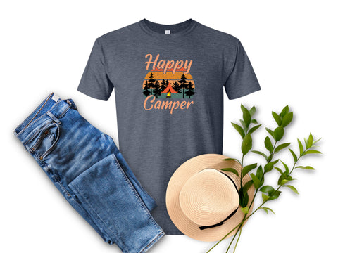 Happy Camper Tent T-Shirt