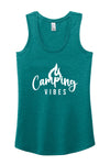 Camping Vibes Ladies' Perfect Tri Racerback Tank