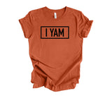 He's / She's My Sweet Potato / I Yam Unisex T-Shirt