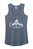 Camping Vibes Ladies' Perfect Tri Racerback Tank