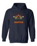 Camping Life is Better by a Campfire Sweatshirt Template