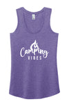 Camping Vibes Ladies' Perfect Tri Racerback Tank