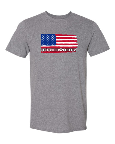 American Flag Tremor Unisex T-Shirt