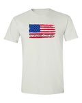 American Flag Tremor Unisex T-Shirt