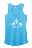 Camping Vibes Ladies' Perfect Tri Racerback Tank