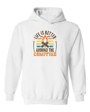 Camping Life is Better by a Campfire Sweatshirt Template