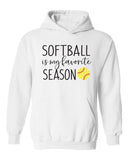 Softball Is my Favorite Season Sweatshirt